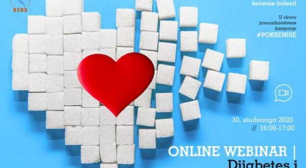 Online webinar „Dijabetes i kardiovaskularne bolesti“