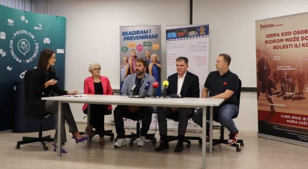 Konferencija za medije povodom početka cijepljenja protiv gripe