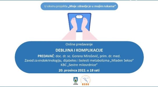 Online predavanje Debljina i komplikacije