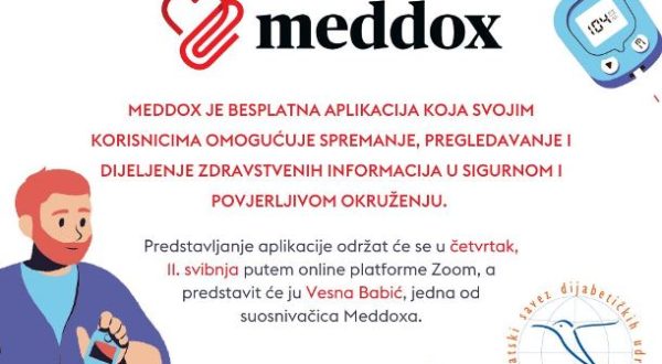 Predstavljanje besplatne domaće aplikacije Meddox